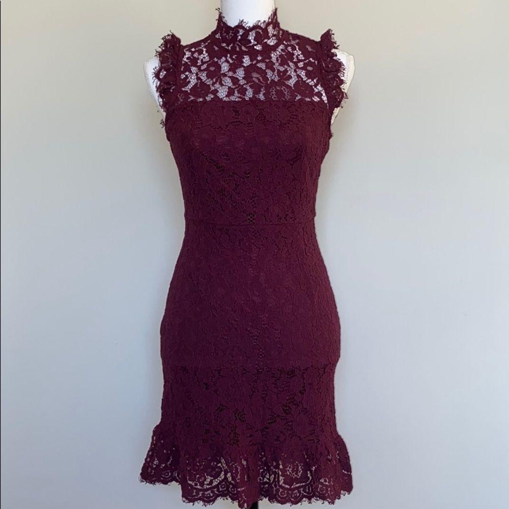 Lace cocktail dress